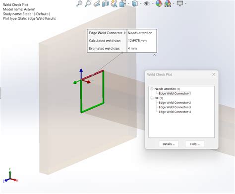 solidworks sheet metal welds|solidworks welding simulation.